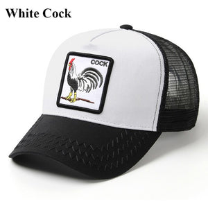 Baseball Caps Men Women Snapback Hip Hop Cap Summer Breathable Mesh Animals Farm Trucker Cap Hat Embroidery Dad Hats gorras 2019