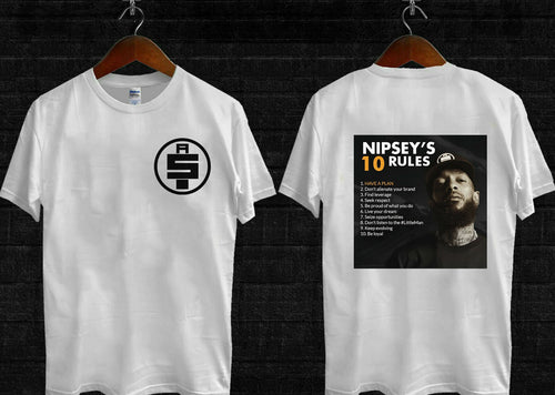 New In Memoriam Nipsey Hussle US Rapper All Money In Black white T Shirt S-5XLCool Casual pride t shirt men Unisex Fashion