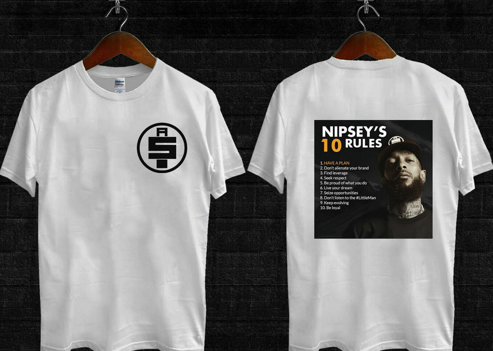 New In Memoriam Nipsey Hussle US Rapper All Money In Black white T Shirt S-5XLCool Casual pride t shirt men Unisex Fashion