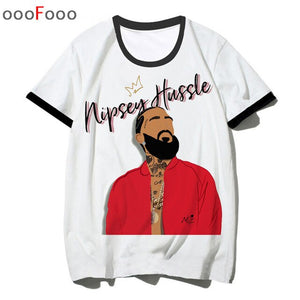 Nipsey Hussle t shirt Summer 2019 t-shirt tshirt rap top Casual men rapper male/women Hip Hop streetwear tee shirts rip