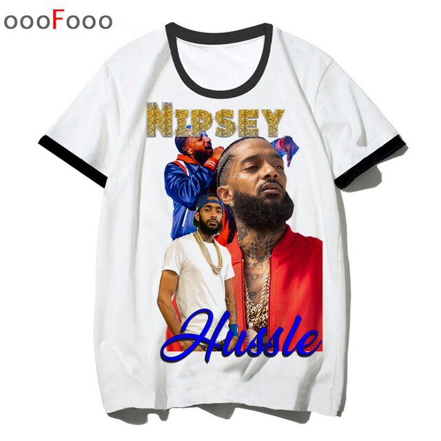 Nipsey Hussle t shirt Summer 2019 t-shirt tshirt rap top Casual men rapper male/women Hip Hop streetwear tee shirts rip