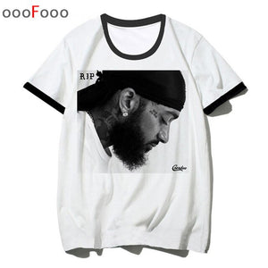 Nipsey Hussle t shirt Summer 2019 t-shirt tshirt rap top Casual men rapper male/women Hip Hop streetwear tee shirts rip