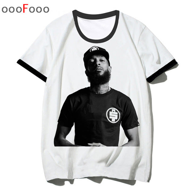 Nipsey Hussle t shirt Summer 2019 t-shirt tshirt rap top Casual men rapper male/women Hip Hop streetwear tee shirts rip