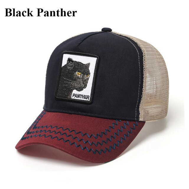 Baseball Caps Men Women Snapback Hip Hop Cap Summer Breathable Mesh Animals Farm Trucker Cap Hat Embroidery Dad Hats gorras 2019