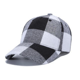 Red Plaid Baseball Cap for Men Summer Ponytail Cotton Caps Women bone Hip Hop Snapback Cap Male multi Colors Dad Hats Adjustable